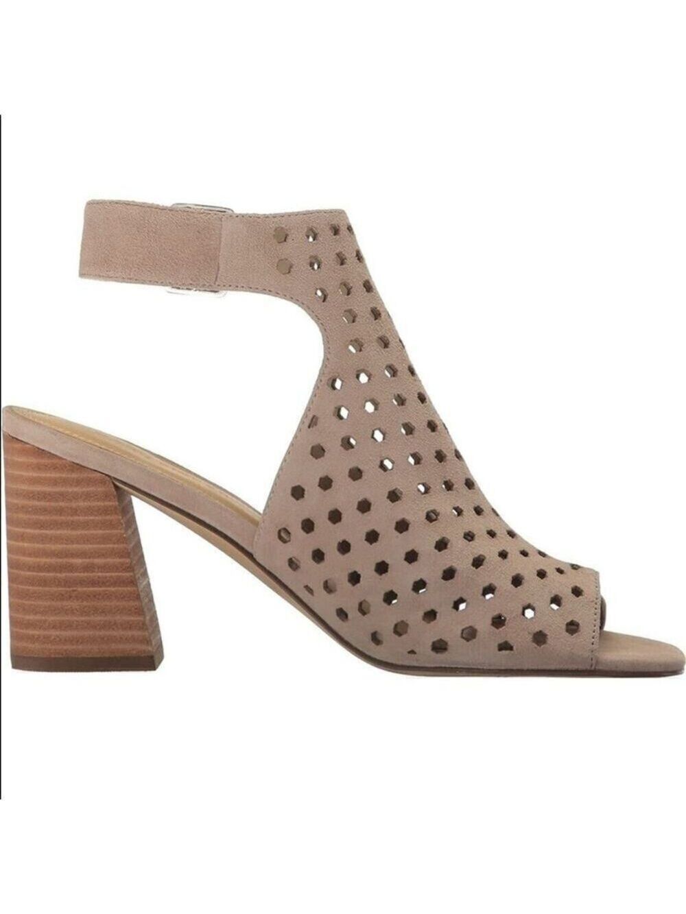 NWB Marc Fisher Berdie Taupe Suede Booties - Picture 3 of 7